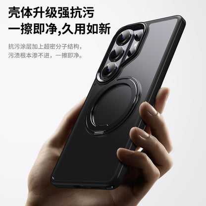 Metal Ring Holder Case for iPhone with Stand & Shock Protection