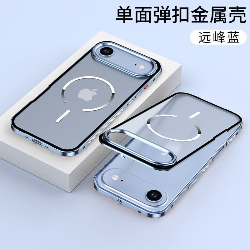 Metal Frame MagSafe Cover with Camera Protection