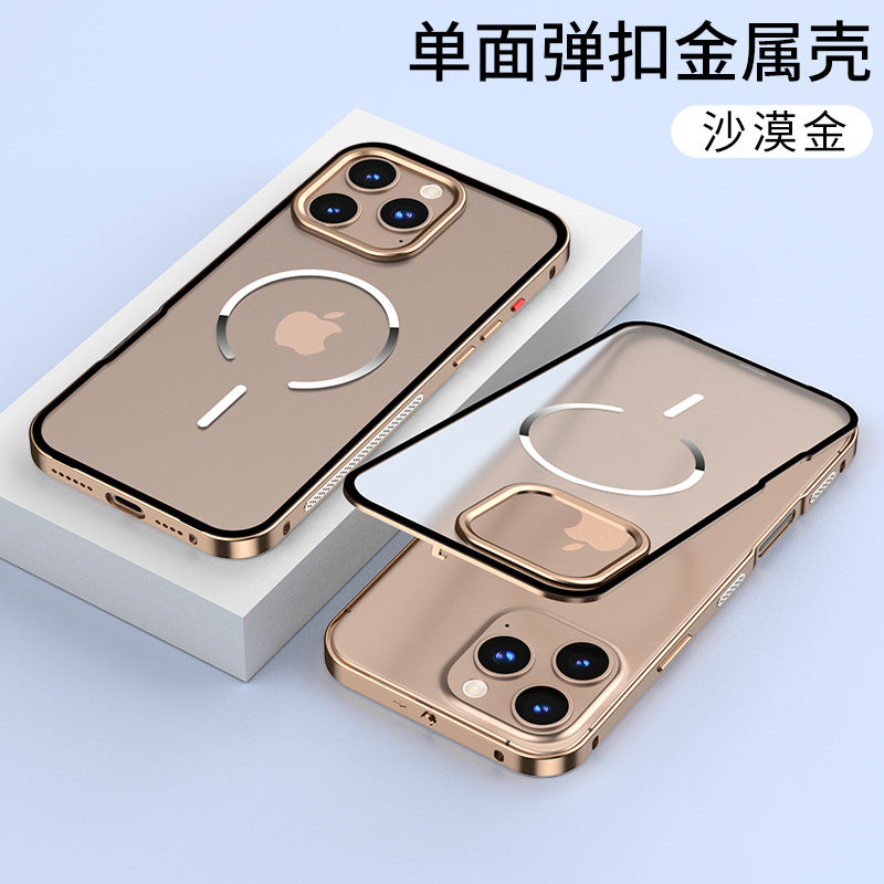 Metal Frame MagSafe Cover with Camera Protection