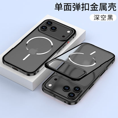 Metal Frame MagSafe Cover with Camera Protection