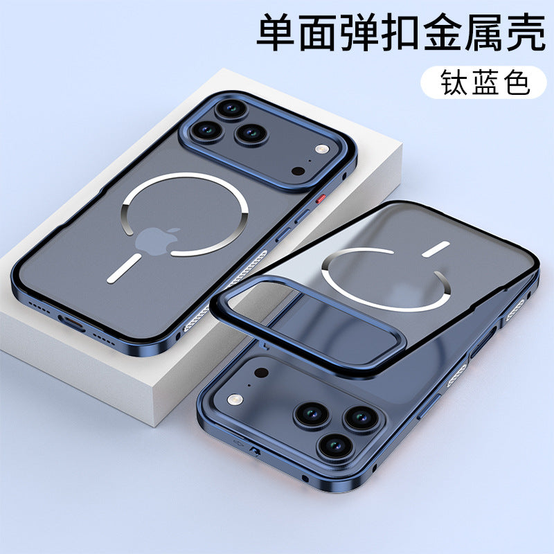 Metal Frame MagSafe Cover with Camera Protection