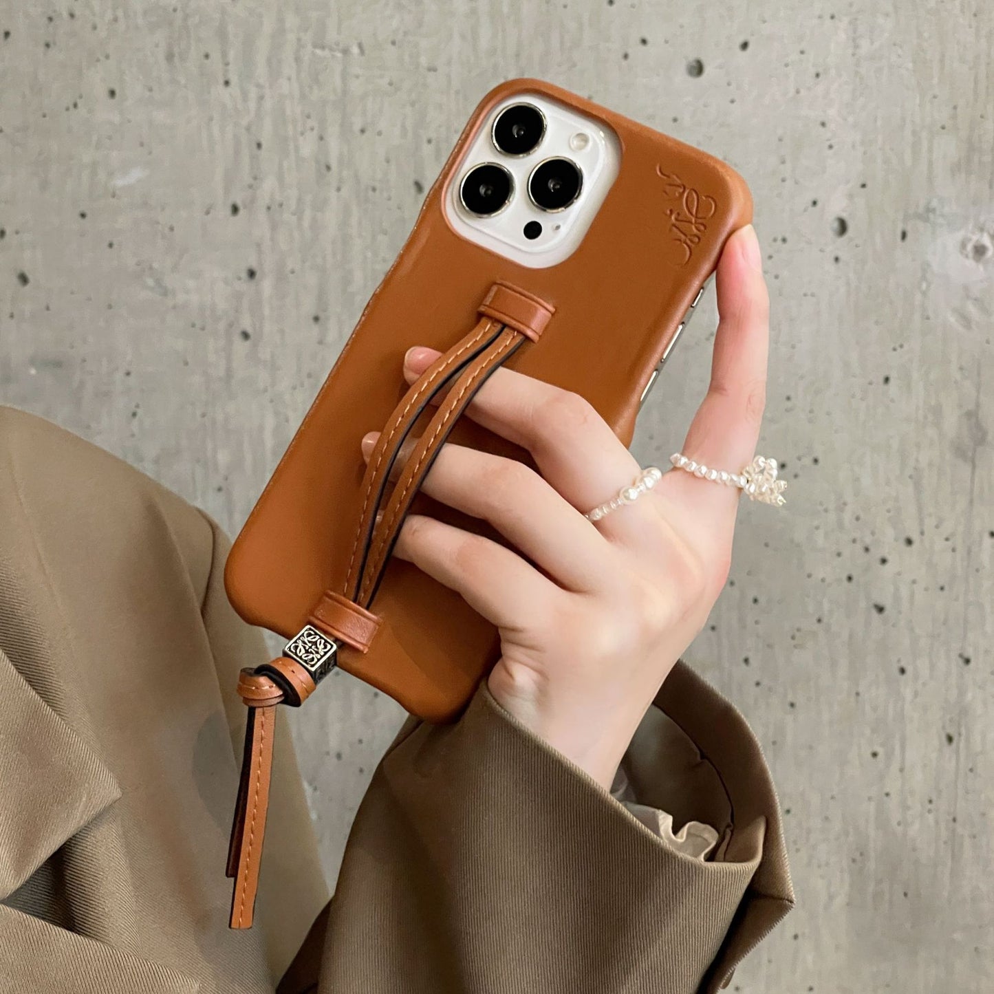 Premium Leather Mobile Cover Collection – Elephant Design, Strap Case & Card Holder Case