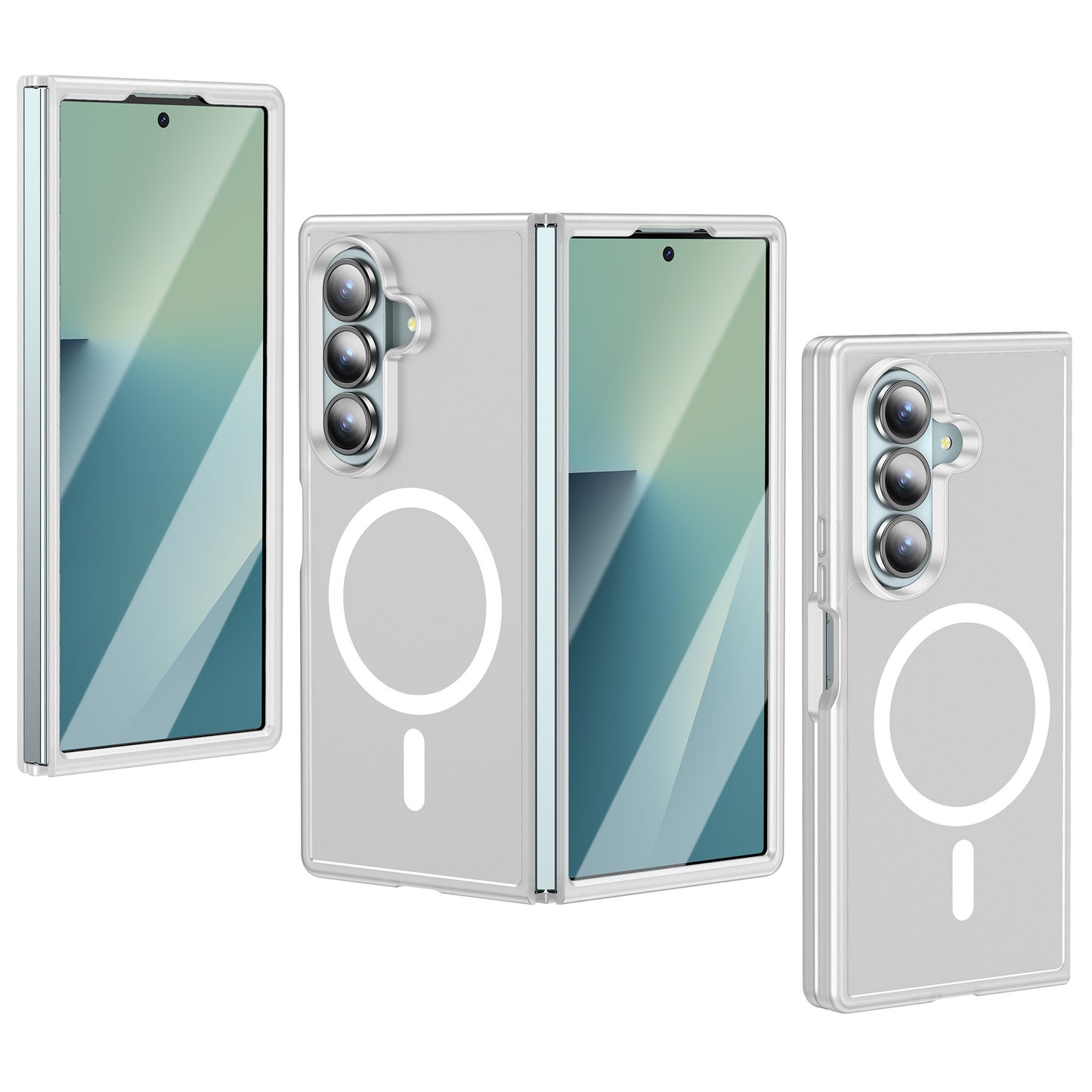 Black Anti-Fingerprint Ring Holder Case for iPhone with Shock Protection