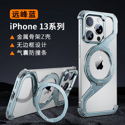 Purple Metal Ring Stand Case