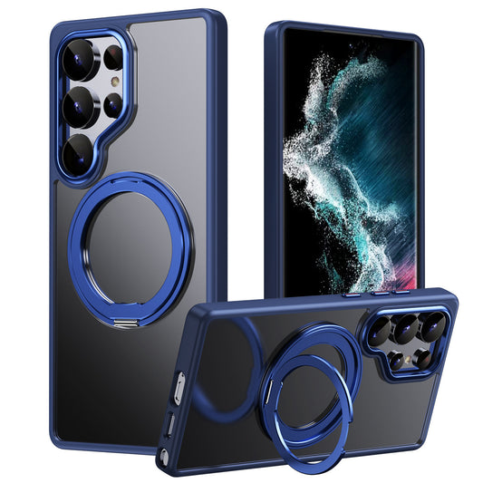 Metal Ring Holder Case for iPhone with Stand & Shock Protection