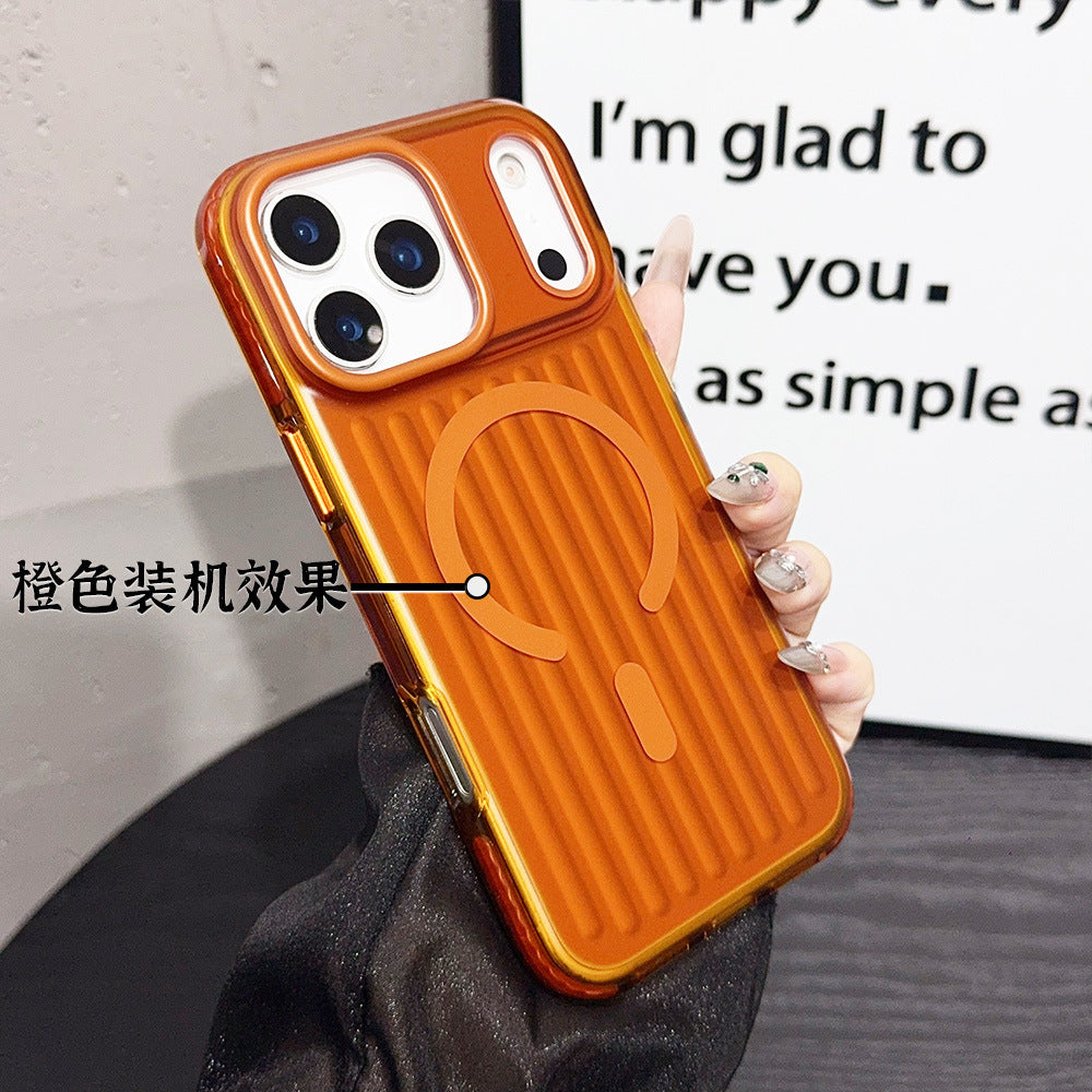 Transparent MagSafe Back Cover with Shock Protection and Camera Guard