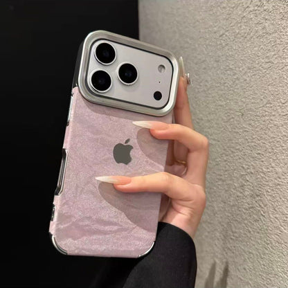 Metal Frame Matte Back Phone Case with Camera Protection