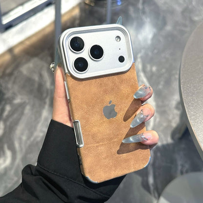 Metal Frame Matte Back Phone Case with Camera Protection