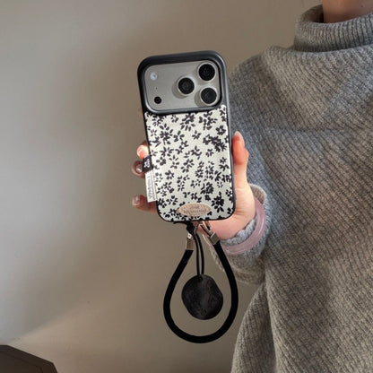 Fabric Floral Phone Case with Hand Strap
