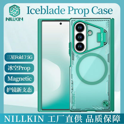 Magnetic Ring Back Cover for Samsung Galaxy S26 Ultra with Kickstand & Shock Protection