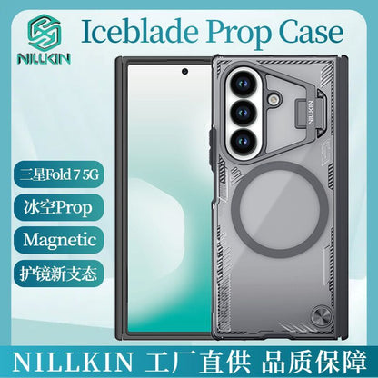 Magnetic Ring Back Cover for Samsung Galaxy S26 Ultra with Kickstand & Shock Protection