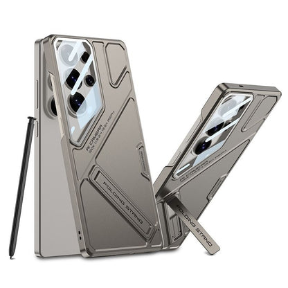 Rugged  Cover with Camera Protection & Folding Stand for Samsung