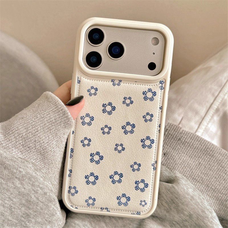 Cute Pattern Soft Phone Case with Camera Cover