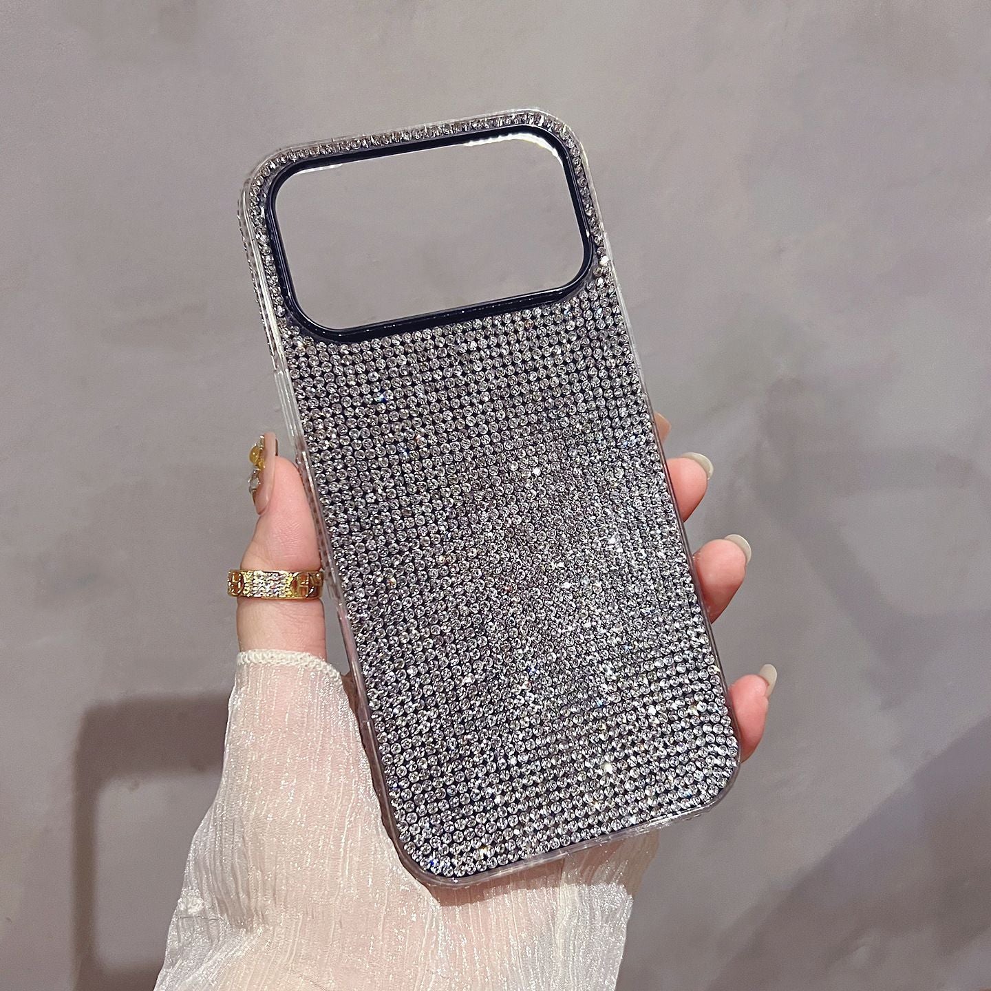 iPhone Glitter Diamond Case – Crystal Back Cover