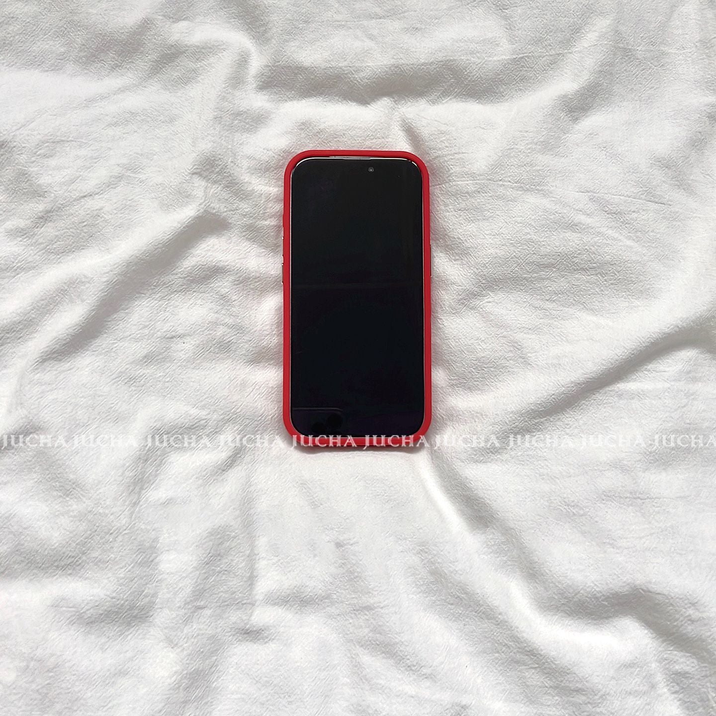 iPhone Cherry Heart Printed Case – Soft Back Cover