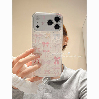 iPhone Bow Pattern Case – Soft Back CoveriPhone Bow Pattern Case – Soft Back Cover