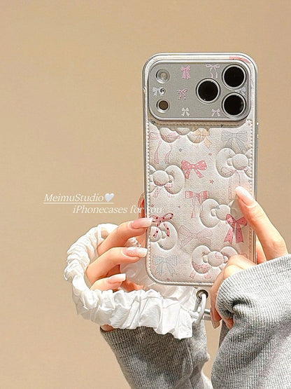 iPhone Bow Pattern Case – Soft Back CoveriPhone Bow Pattern Case – Soft Back Cover