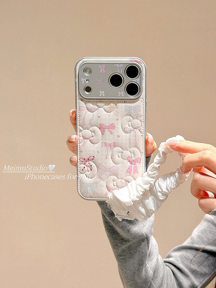 iPhone Bow Pattern Case – Soft Back CoveriPhone Bow Pattern Case – Soft Back Cover