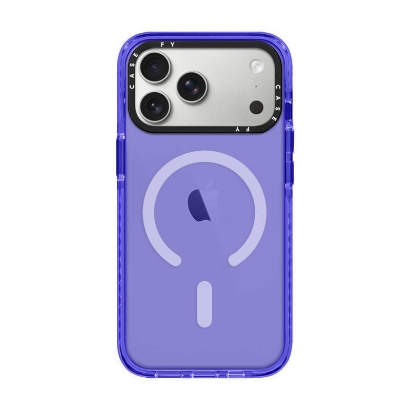 MagSafe Transparent Color Frame iPhone Case – Shockproof Clear Back Cover