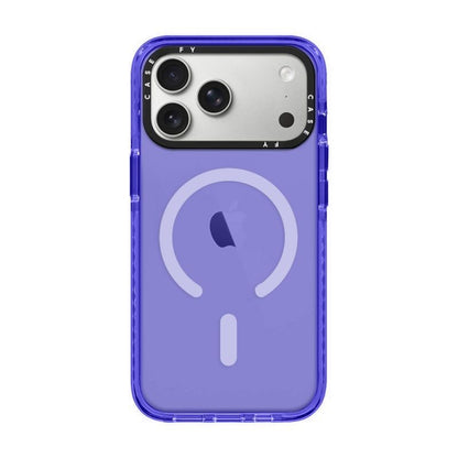 MagSafe Transparent Color Frame iPhone Case – Shockproof Clear Back Cover