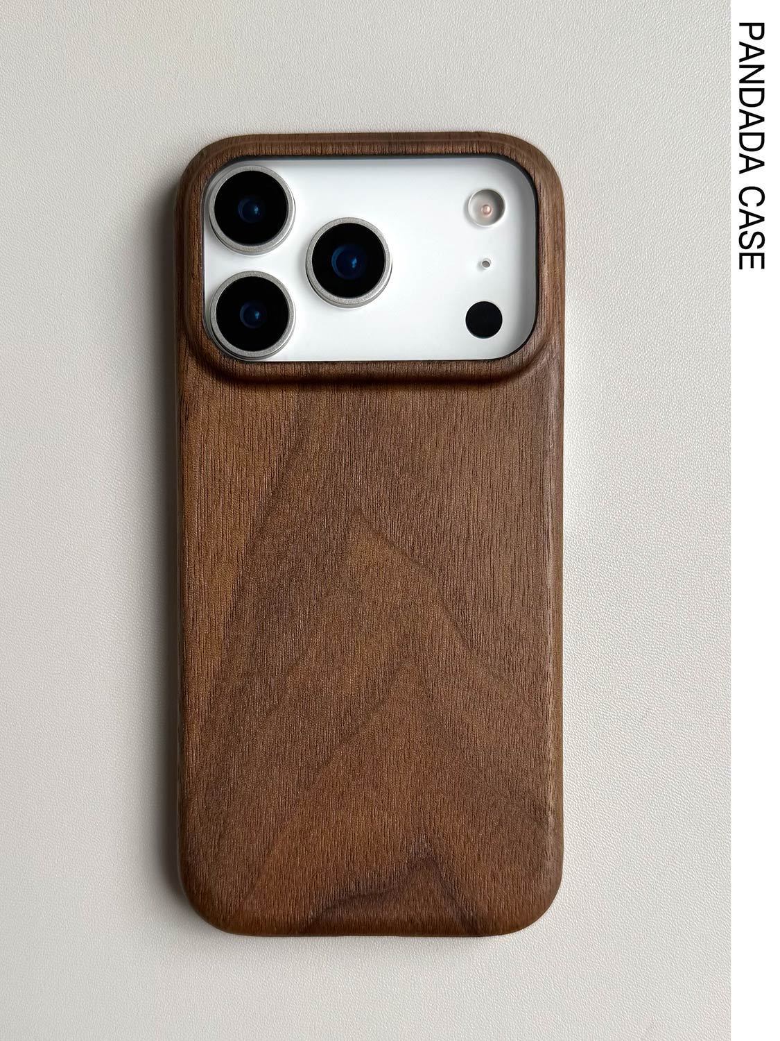 Premium Wooden Finish Mobile Back Cover – Natural Grain Design Case