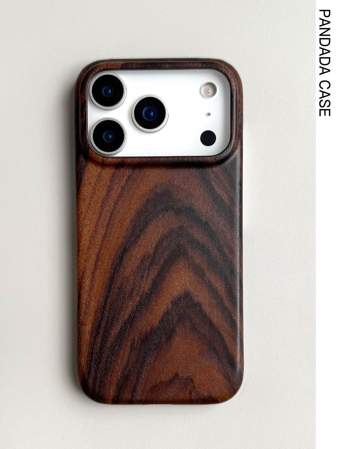 Premium Wooden Finish Mobile Back Cover – Natural Grain Design Case