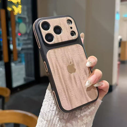 Premium Metal Finish Shockproof Mobile Back Cover for iPhone