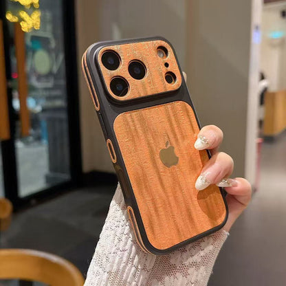 Premium Metal Finish Shockproof Mobile Back Cover for iPhone