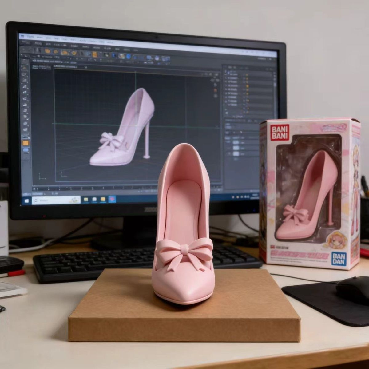 High Heel Shoe Design Mobile Stand Holder for Desk