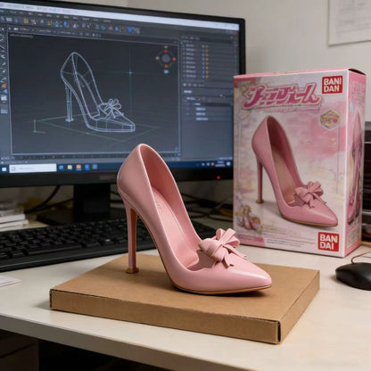 High Heel Shoe Design Mobile Stand Holder for Desk
