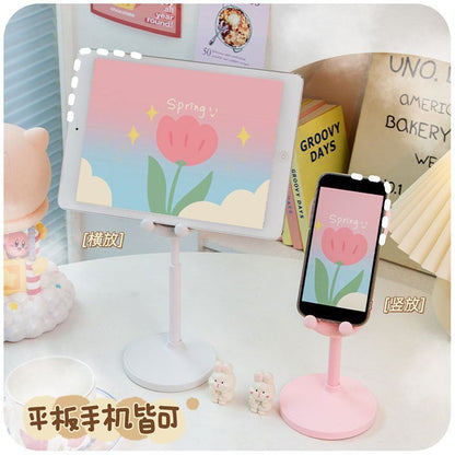 Cute Bunny Ear Mobile Phone Holder Stand – Adjustable Desk Stand