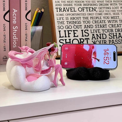 Cute Cat Paw Phone Holder Stand – Soft Desk Mobile Stand