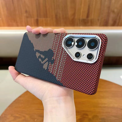 Carbon Fiber Pattern Slim Protective iPhone Case