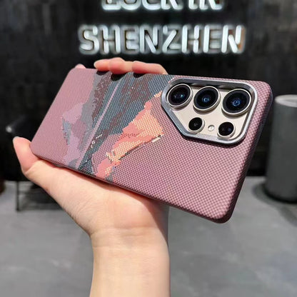 Carbon Fiber Pattern Slim Protective iPhone Case