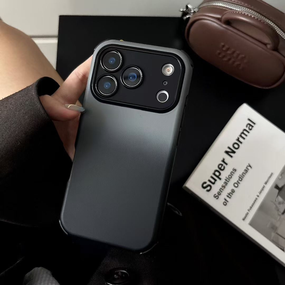 Matte Gradient Protective Phone Case with Camera Bumper