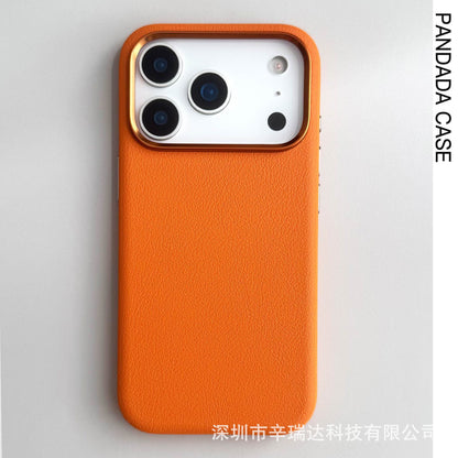 PANDADA Premium Leather Texture iPhone Case