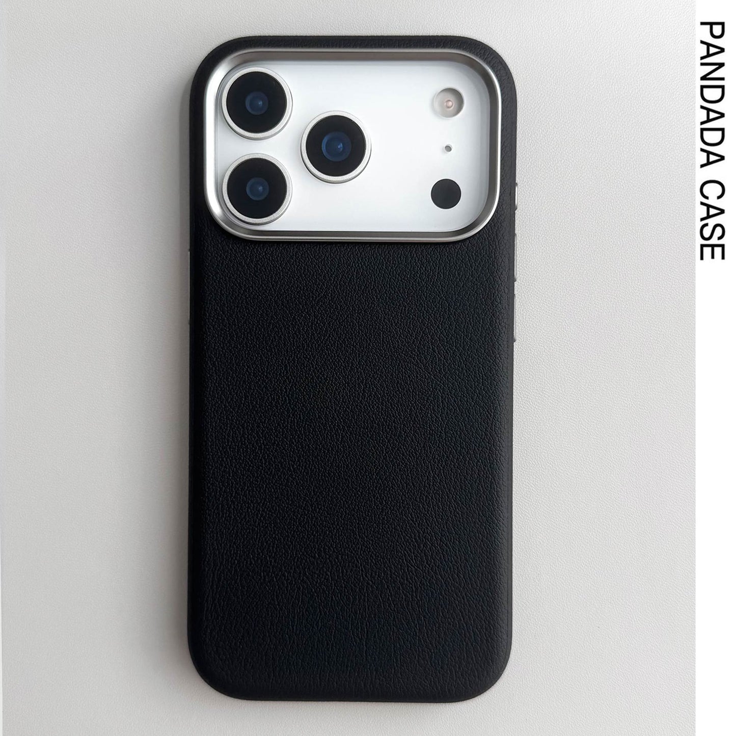 PANDADA Premium Leather Texture iPhone Case