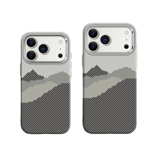Minimalist Pixel Mountain Phone Case