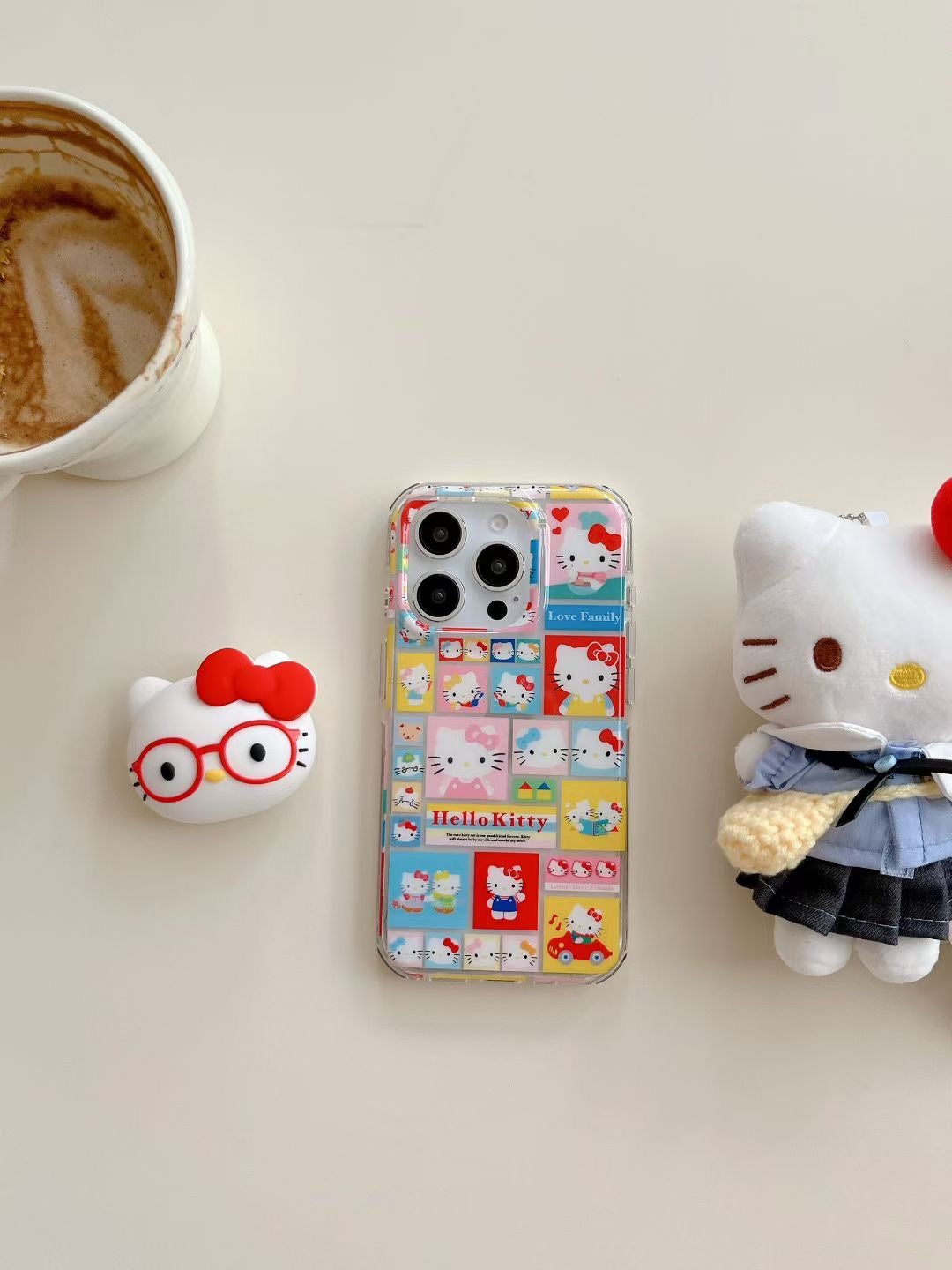 3D Kitty Design Protective Phone Case