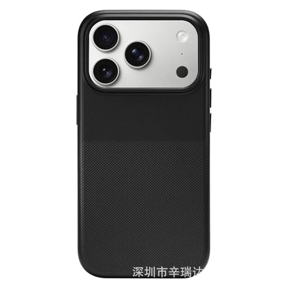 Dual-Texture Shockproof iPhone Case with Camera Protection