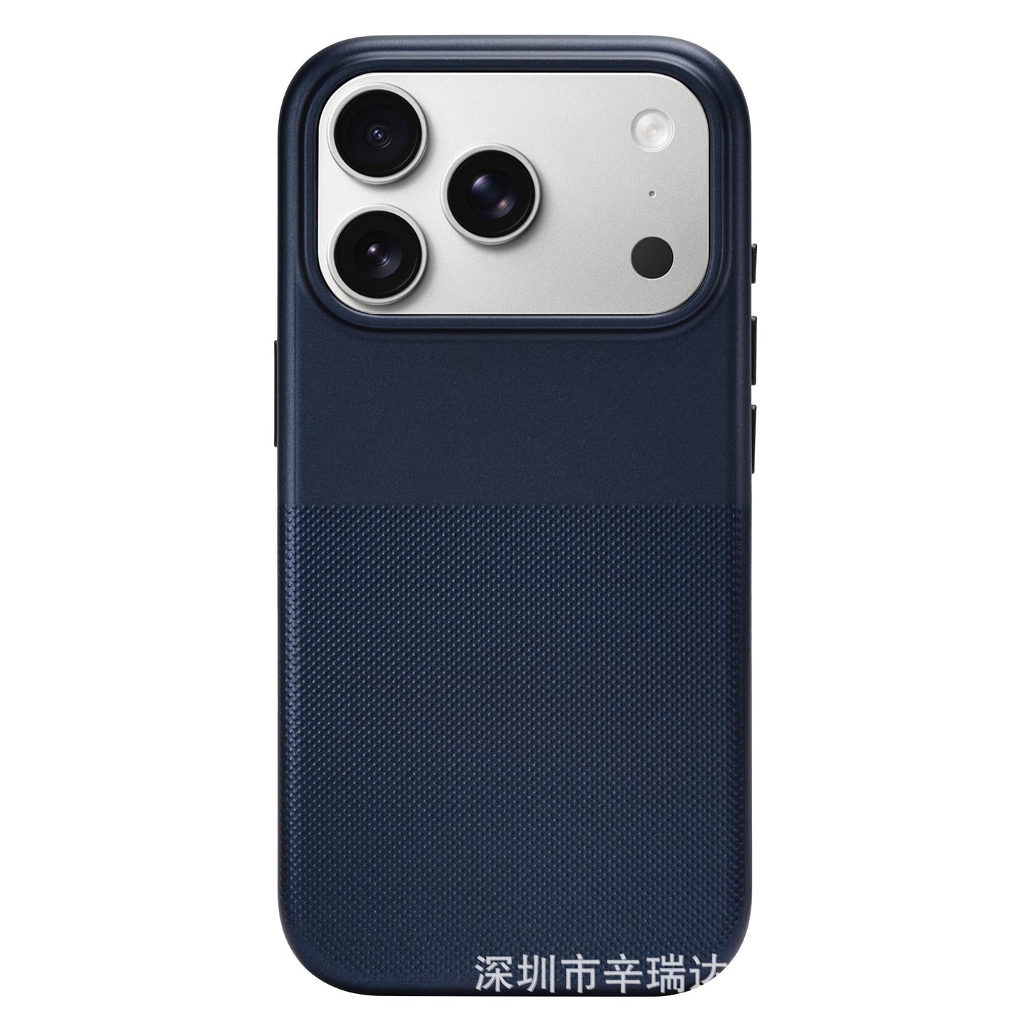 Dual-Texture Shockproof iPhone Case with Camera Protection