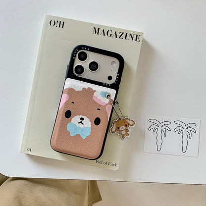 Cute Animal Phone Case with Charm