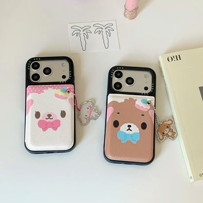 Cute Animal Phone Case with Charm