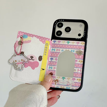 Cute Animal Phone Case with Charm