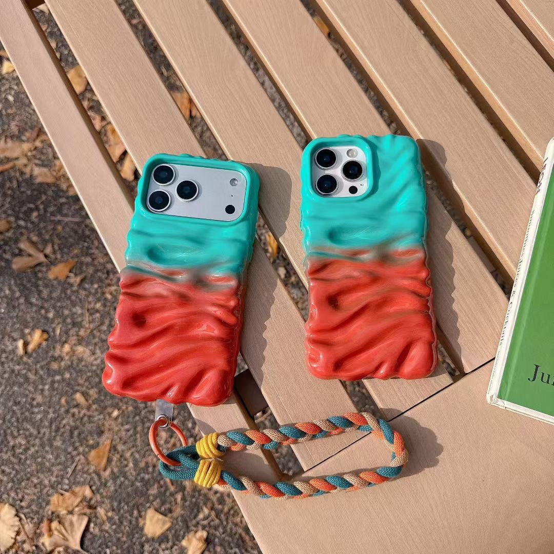 Wave Texture Color Blend Case