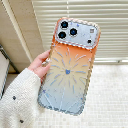 Fireworks Design Gradient Protective Phone Case