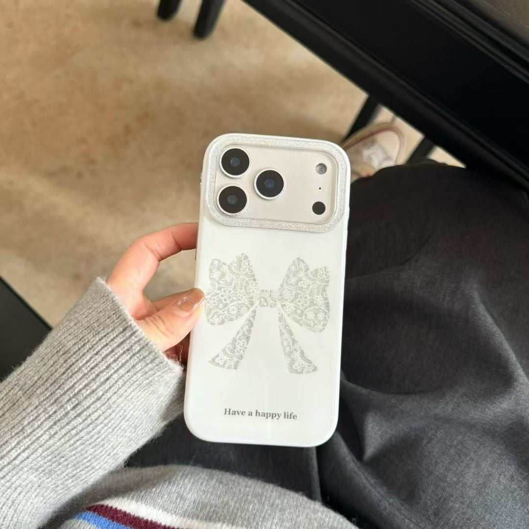 White Bow Phone Case