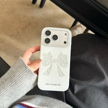 White Bow Phone Case