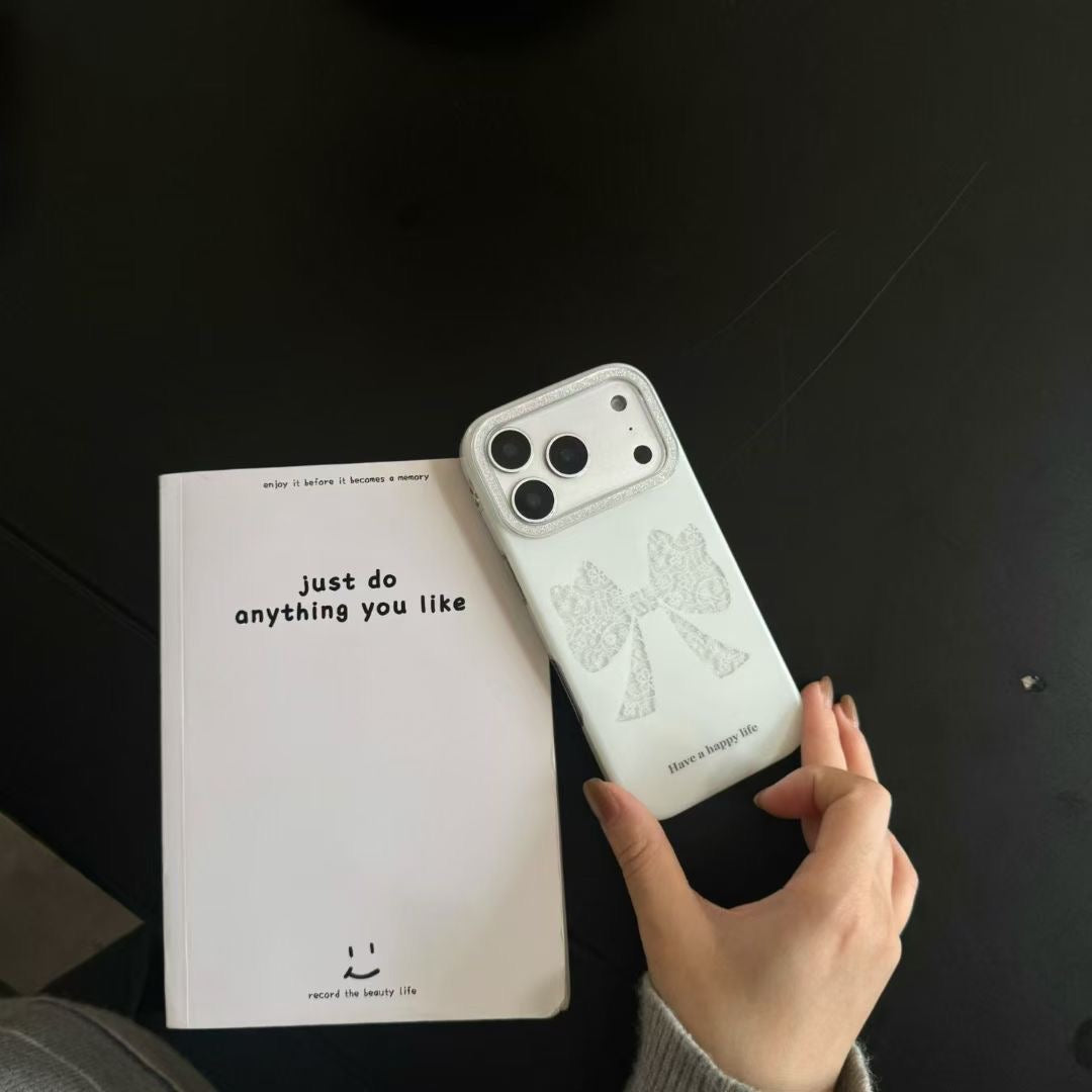 White Bow Phone Case