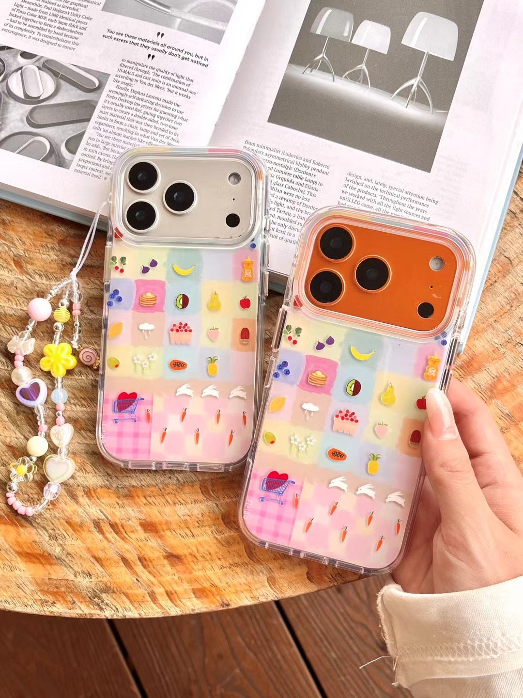 Cute Icon Grid Phone Case
